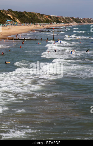 A View Of The Beach At Boscombe Stock Photo - Alamy