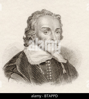 William Harvey, 1578 to 1657. English physician. Stock Photo