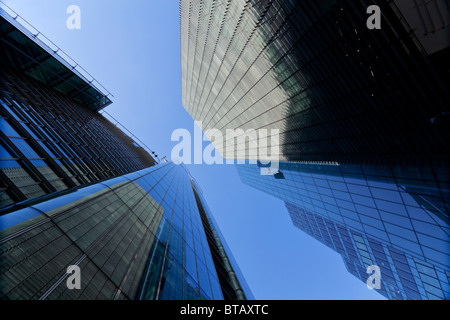 Citypoint (L) and other office buildings in Ropemaker place, London, UK Stock Photo