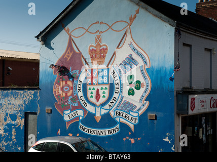 Political Mural in Belfast, Northern Ireland