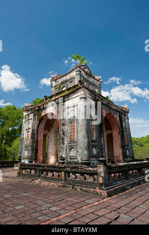 The Mausoleum of Emperor Lang Tu Doc, Imperial City of Hue, North Vietnam Stock Photo