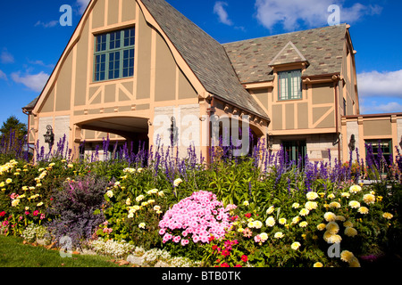 Harbor View Inn in Bar Harbor Maine, USA Stock Photo