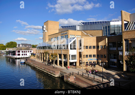 John Lewis Store on riverfront, Kingston upon Thames, Royal Borough of Kingston upon Thames, London, England, United Kingdom Stock Photo