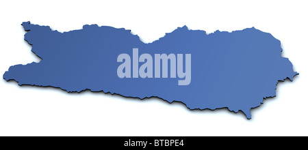 map of carinthia Stock Photo - Alamy