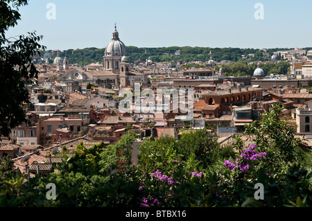 gardens of the Villa Medicis Italia  villa medicis Stock Photo