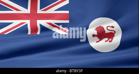 Large flag of Tasmania Stock Photo