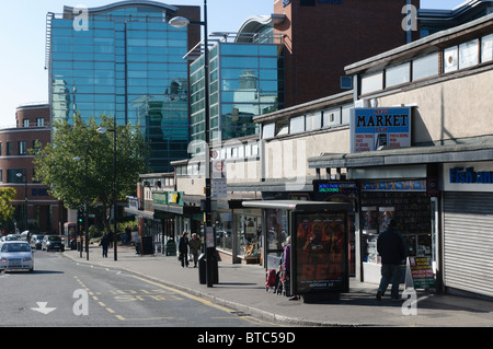 The High Street of Bromley, Kent at Bromley South Stock Photo