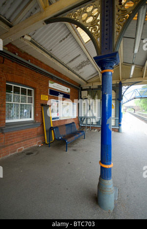 Sway Railway Station New Forest Hampshire UK Platform Stock Photo