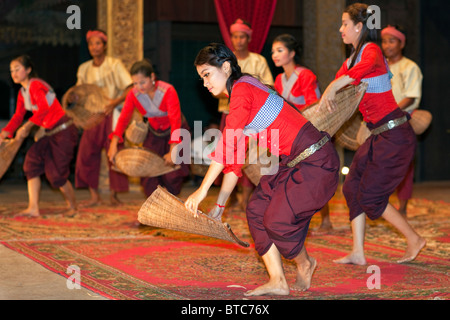 Traditional Dancers, Cambodia Stock Photo