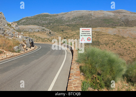 Los Alcornocales Natural Park in Southern Spain Stock Photo