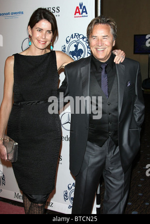 Actor Don Johnson and his wife Kelly Phleger arrive for the 63rd Annual ...