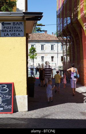 Pescheira de Garda Italy Stock Photo