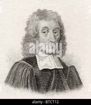 John Ray, also spelled Wray,1627 to 1705. English naturalist and botanist. Stock Photo