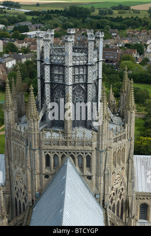 Looking down on the Octagon, Ely Cathedral Stock Photo