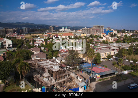 Aerial daytime view of Addis Ababa Stock Photo