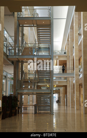 The interior of the Cape Town International Convention Centre Stock Photo