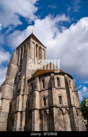 church of Saint-Samson in Ouistreham,  In the sword beach Stock Photo