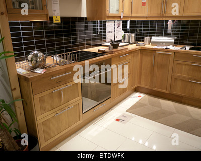 Ikea kitchen in Ikea Stock Photo