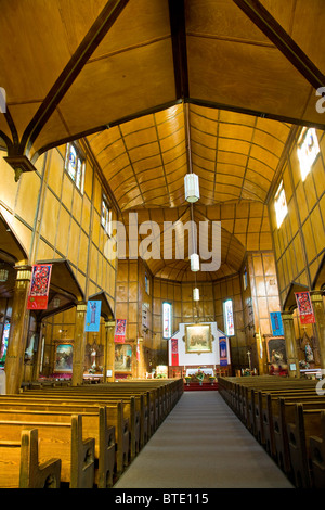 Interior of the famous Martyrs' Shrine in Midland,Ontario;Canada;North America Stock Photo