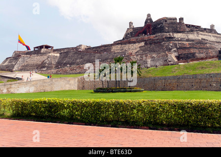 Fort San Felipe de Barajas, 17th century built by the Spanish, and view ...