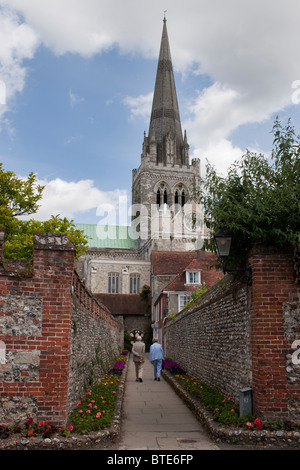 Chichester Cathedral, West Sussex, England Stock Photo