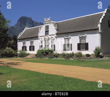 Boschendal Manor House Stock Photo