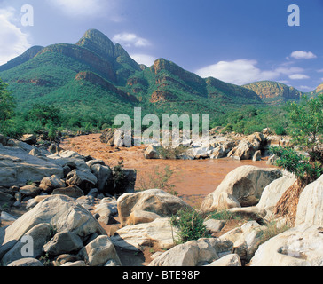Olifants river flows through Mpumalanga Stock Photo