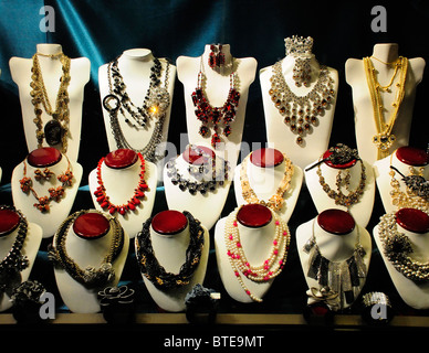 Jewelry display Stock Photo