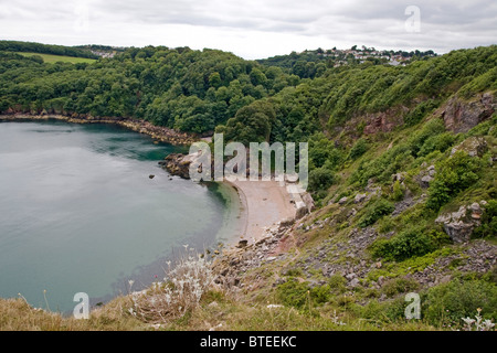 Anstey's Cove, Torquay, South Devon, UK Stock Photo