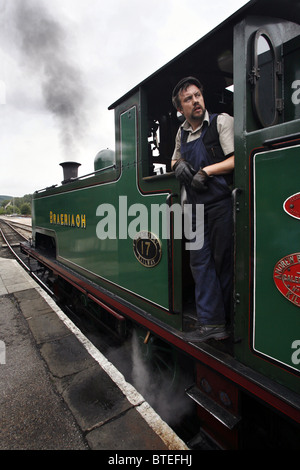 Strathspey Railway, Boat of Garten Train Station, Boat of Garten, Scotland Stock Photo