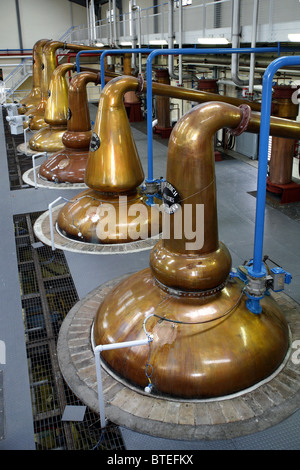 The Glenfiddich Distillery, Dufftown, Keith, Banffshire, Scotland Stock Photo