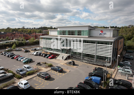 aerial view of Virgin Active leisure, Repton Park & Claybury Park Stock ...