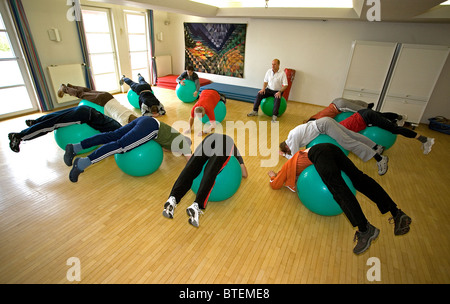 Patients During Preventive Back Pain Training Norderney Germany