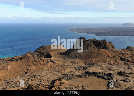 View on Bartolome Island, Galapagos, Ecuador Stock Photo