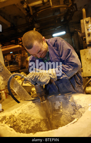 Foundry in Ferrex Sp. z o.o., Poznan, Poland Stock Photo