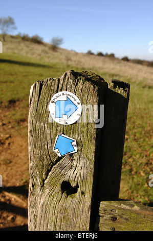 bridleway bredon worcestershire hill england markers alamy marker mountain