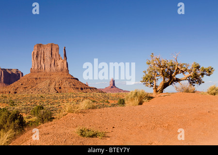 Monument valley rock formation - Utah USA Stock Photo