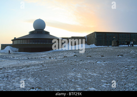 Visitor centre at the North Cape (Nordkapp), northern Norway. Stock Photo