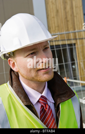 Building contractor, portrait Stock Photo