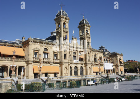 Town Hall of San Sebastian, Pais Vasco (Euskadi), Spain Stock Photo