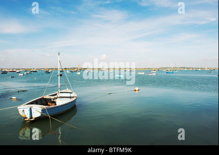 across the bay off West Mersea Island, Essex Stock Photo