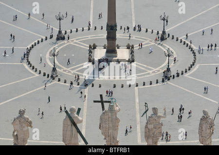 Rome. Italy. Piazza San Pietro. Stock Photo