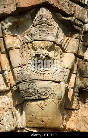 Terrace of the Elephants, Angkor Thom, Siem Reap, Cambodia Stock Photo