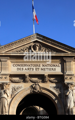 France, Paris, Conservatoire National des Arts et Métiers Stock Photo ...