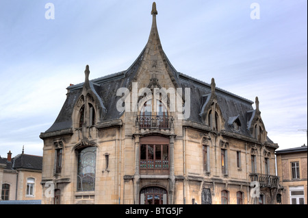 Villa Bergeret (1904), Art Nouveau building, Nancy, Meurthe-et-Moselle department, Lorraine, France Stock Photo