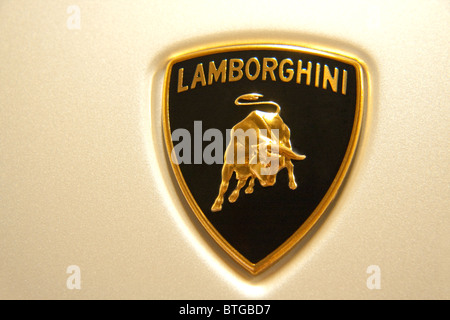 Lamborghini's emblem Stock Photo