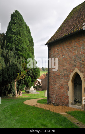 Church of St Peter and St Paul (church of England), Little Gaddesden, UK. Stock Photo