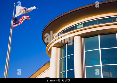 Abraham Lincoln Presidential Library in Springfield Stock Photo