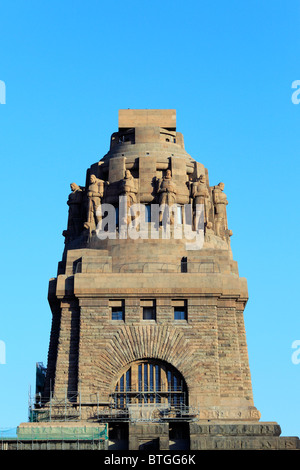 Monument to the Battle of the Nations (Völkerschlachtdenkmal), 1913, Leipzig, Saxony, Germany Stock Photo