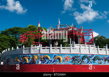 Tua Pek Kong Temple dating from 1770 in Kuching, Borneo Stock Photo